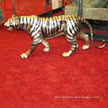 Fine Workmanship Metal Craft Bronze Animal Tiger Statue